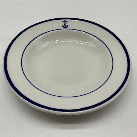 Shenango Vtg Navy China Restaurant Ware Includes Cup and Saucer and Small Bowl - Picture 9 of 16